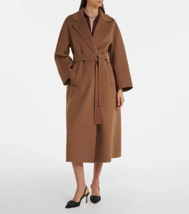 'S Max Mara Virgin wool wrap coat | Thumbnail 3 'S Max Mara Virgin wool wrap coat | Thumbnail 3