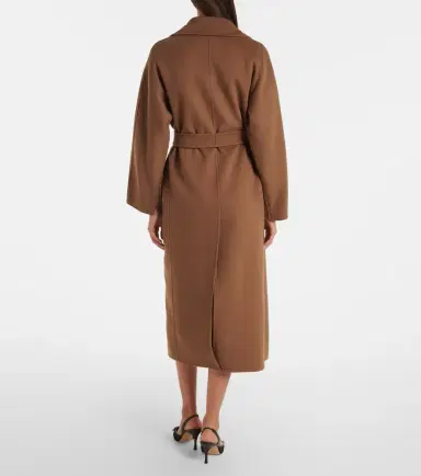 'S Max Mara Virgin wool wrap coat | Thumbnail 6 'S Max Mara Virgin wool wrap coat | Thumbnail 6