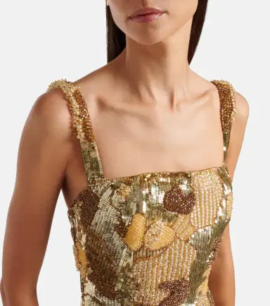 Rachel Gilbert Elyse beaded gown | Thumbnail 3