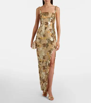 Rachel Gilbert Elyse beaded gown | Thumbnail 4