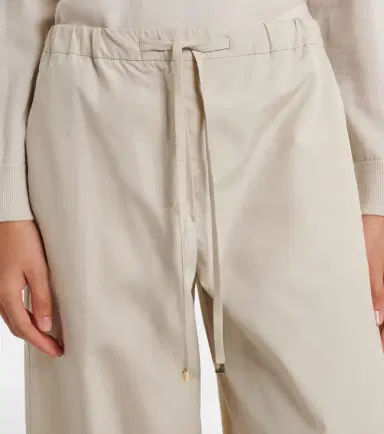 'S Max Mara 'S Max Mara Cotton poplin wide-leg pants | Thumbnail 2