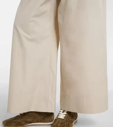 'S Max Mara 'S Max Mara Cotton poplin wide-leg pants | Thumbnail 4