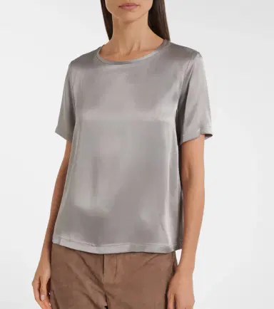 'S Max Mara Satin T-shirt | Thumbnail 4