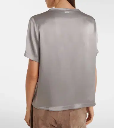 'S Max Mara Satin T-shirt | Thumbnail 5