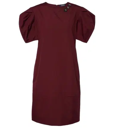 'S Max Mara Puff-sleeve cotton poplin minidress | Thumbnail 1
