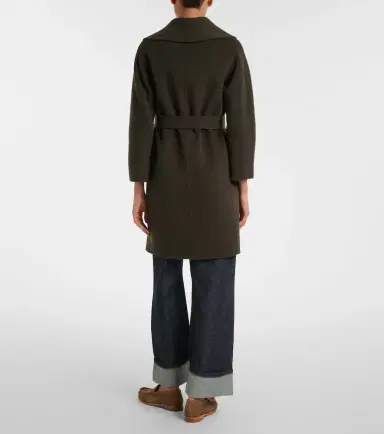 'S Max Mara Virgin wool wrap coat | Thumbnail 3