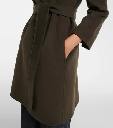 'S Max Mara Virgin wool wrap coat | Thumbnail 4