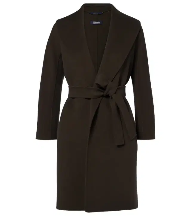 'S Max Mara Virgin wool wrap coat