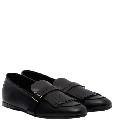 Max Mara Leather lofaers | Thumbnail 1 Max Mara Leather lofaers | Thumbnail 1