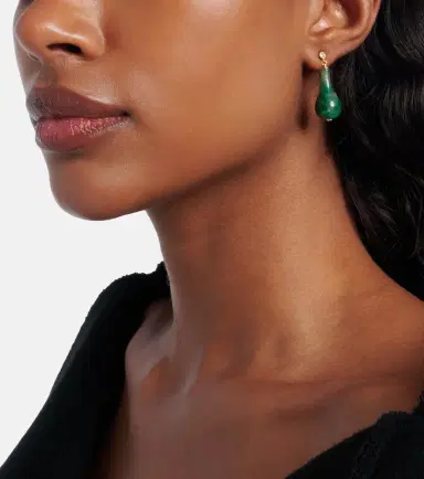 TOTEME Embellished gold-plated drop earrings | Thumbnail 5 TOTEME Embellished gold-plated drop earrings | Thumbnail 5