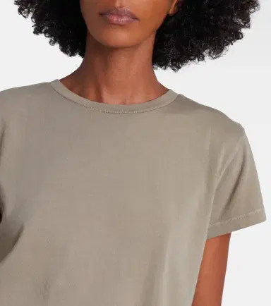 Agolde Adine cotton jersey T-shirt | Thumbnail 3