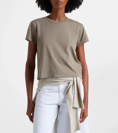 Agolde Adine cotton jersey T-shirt | Thumbnail 4