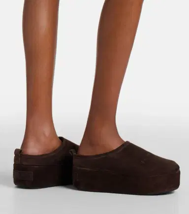 Balenciaga Alaska suede platform mules | Thumbnail 5 Balenciaga Alaska suede platform mules | Thumbnail 5