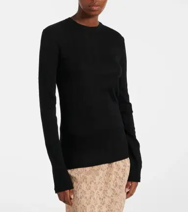 The Row Dantea cotton jersey top | Thumbnail 2 The Row Dantea cotton jersey top | Thumbnail 2