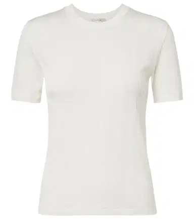 The Row Etina ribbed-knit cotton T-shirt | Thumbnail 1