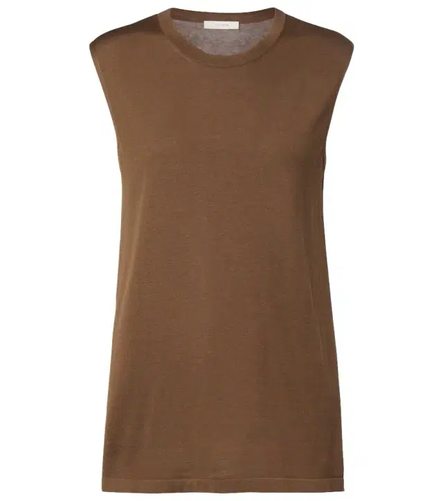 The Row Omima silk top