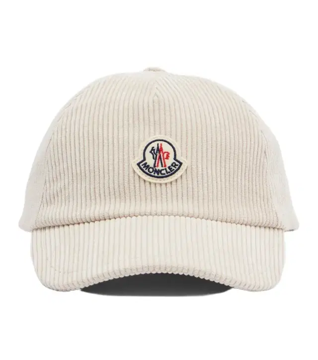 Logo corduroy baseball cap
