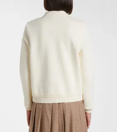 Moncler Down-paneled cotton cardigan | Thumbnail 5 Moncler Down-paneled cotton cardigan | Thumbnail 5