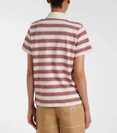 Moncler triped cotton polo shirt | Thumbnail 3