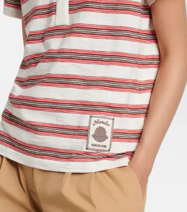 Moncler triped cotton polo shirt | Thumbnail 5