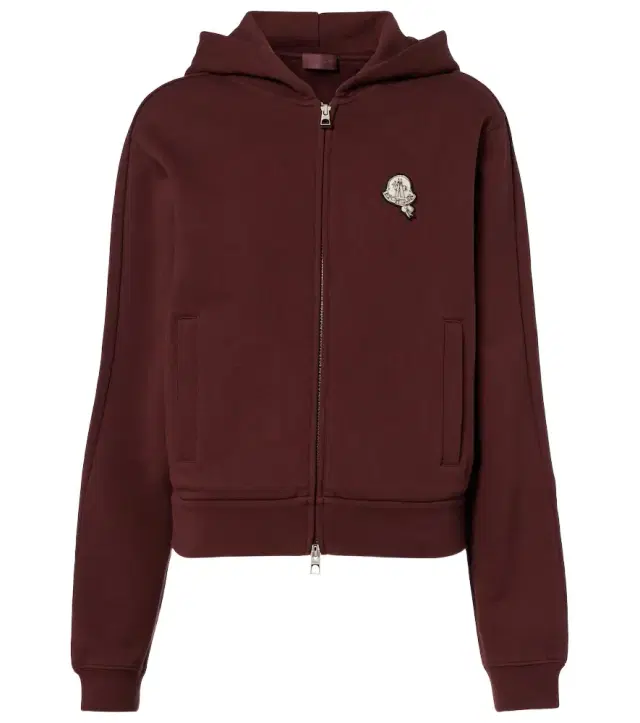 Moncler Cotton zip-up hoodie