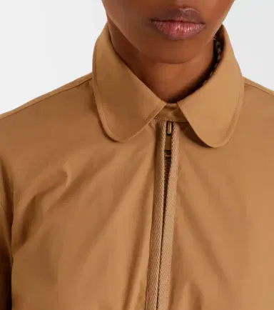 Moncler Cotton-blend zip-up shirt dress | Thumbnail 3 Moncler Cotton-blend zip-up shirt dress | Thumbnail 3