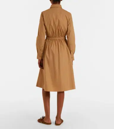 Moncler Cotton-blend zip-up shirt dress | Thumbnail 6 Moncler Cotton-blend zip-up shirt dress | Thumbnail 6