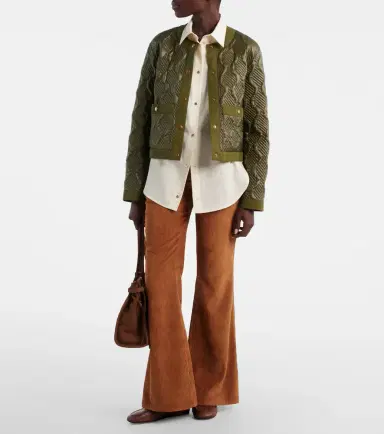 Moncler Corduroy flared pants | Thumbnail 7