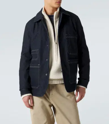 Moncler Haderu denim jacket | Thumbnail 4 Moncler Haderu denim jacket | Thumbnail 4