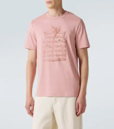 Moncler Printed cotton jersey T-shirt | Thumbnail 2