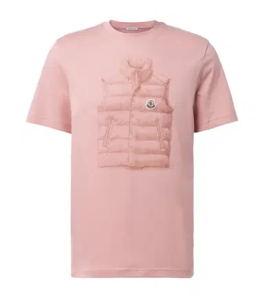 Moncler Printed cotton jersey T-shirt | Thumbnail 1