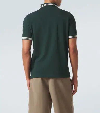 Moncler Cotton piqué polo shirt | Thumbnail 2