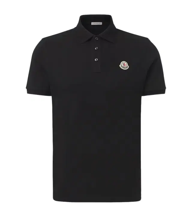Moncler ogo cotton piqué polo shirt