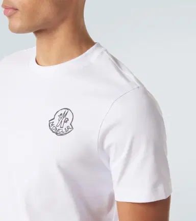 Moncler Cotton jersey T-shirt | Thumbnail 4 Moncler Cotton jersey T-shirt | Thumbnail 4