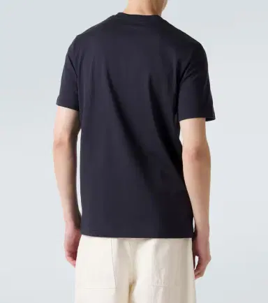 Moncler Printed cotton jersey T-shirt | Thumbnail 4 Moncler Printed cotton jersey T-shirt | Thumbnail 4