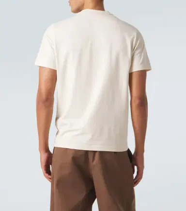 Moncler Cotton-blend jersey T-shirt | Thumbnail 4