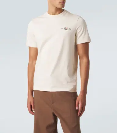 Moncler Cotton-blend jersey T-shirt | Thumbnail 5