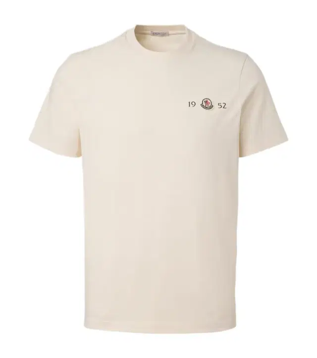 Moncler Cotton-blend jersey T-shirt