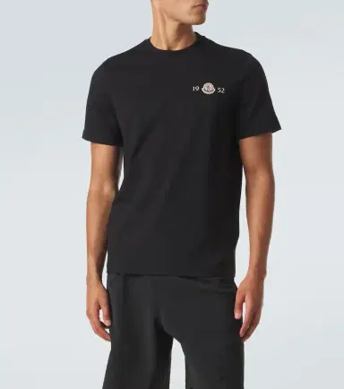 Moncler Cotton-blend jersey T-shirt | Thumbnail 3
