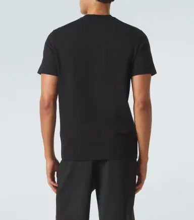 Moncler Cotton-blend jersey T-shirt | Thumbnail 4