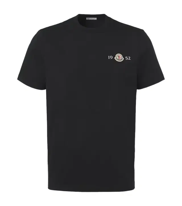 Moncler Cotton-blend jersey T-shirt