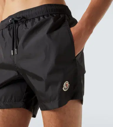 Moncler Logo swim trunks | Thumbnail 5 Moncler Logo swim trunks | Thumbnail 5