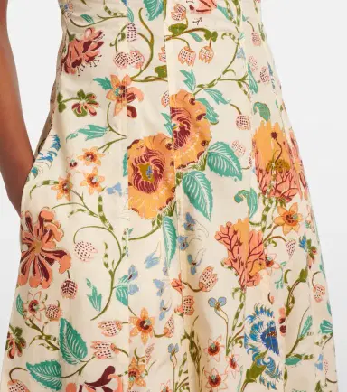 Ulla Johnson Fiora floral cotton midi dress | Thumbnail 5