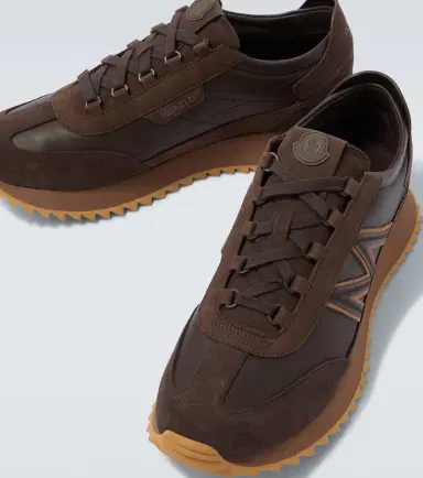 Moncler Pacey2 suede-trimmed sneakers | Thumbnail 4 Moncler Pacey2 suede-trimmed sneakers | Thumbnail 4
