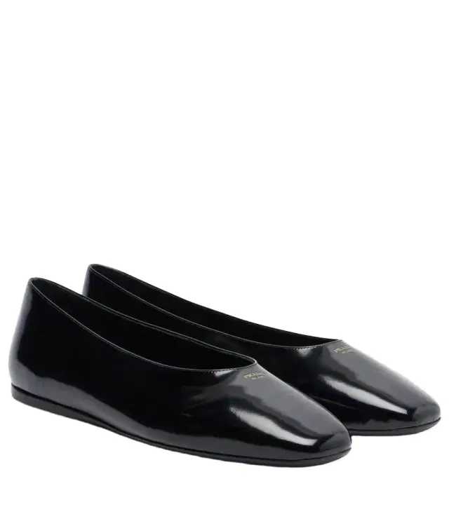 Prada Leather ballet flats