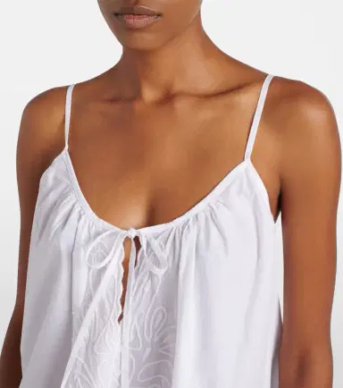 JULIET DUNN Embroidered cotton poplin minidress | Thumbnail 5 JULIET DUNN Embroidered cotton poplin minidress | Thumbnail 5