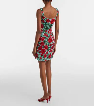 LA FUORI Là Fuori Crimson Rose sequined minidress | Thumbnail 5 LA FUORI Là Fuori Crimson Rose sequined minidress | Thumbnail 5