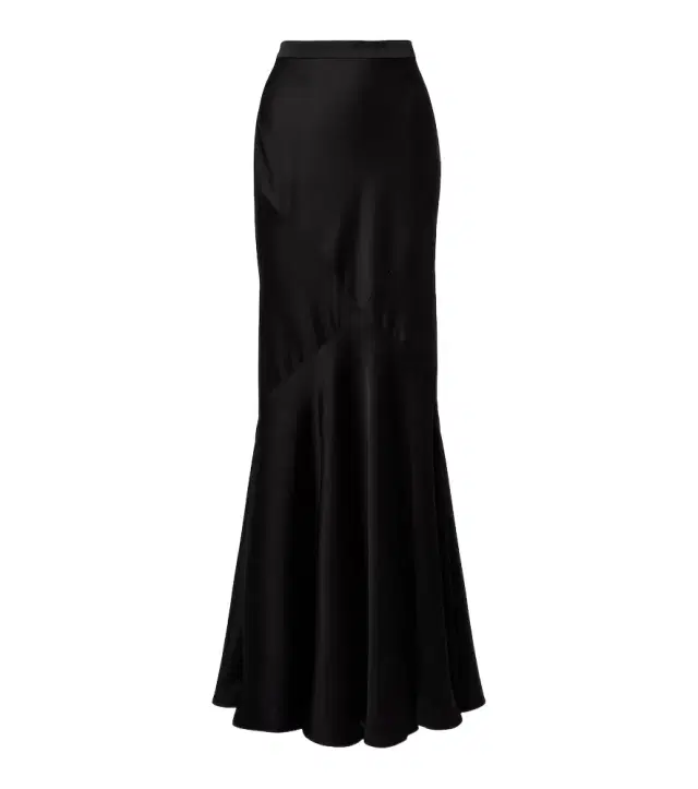Acerbo satin maxi skirt