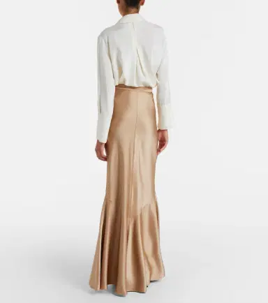 Max Mara Satin maxi skirt | Thumbnail 6