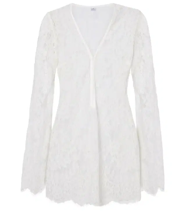 Bananhot Millie cotton-blend lace minidress